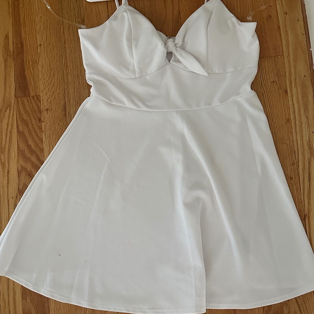 White Mini Dress
